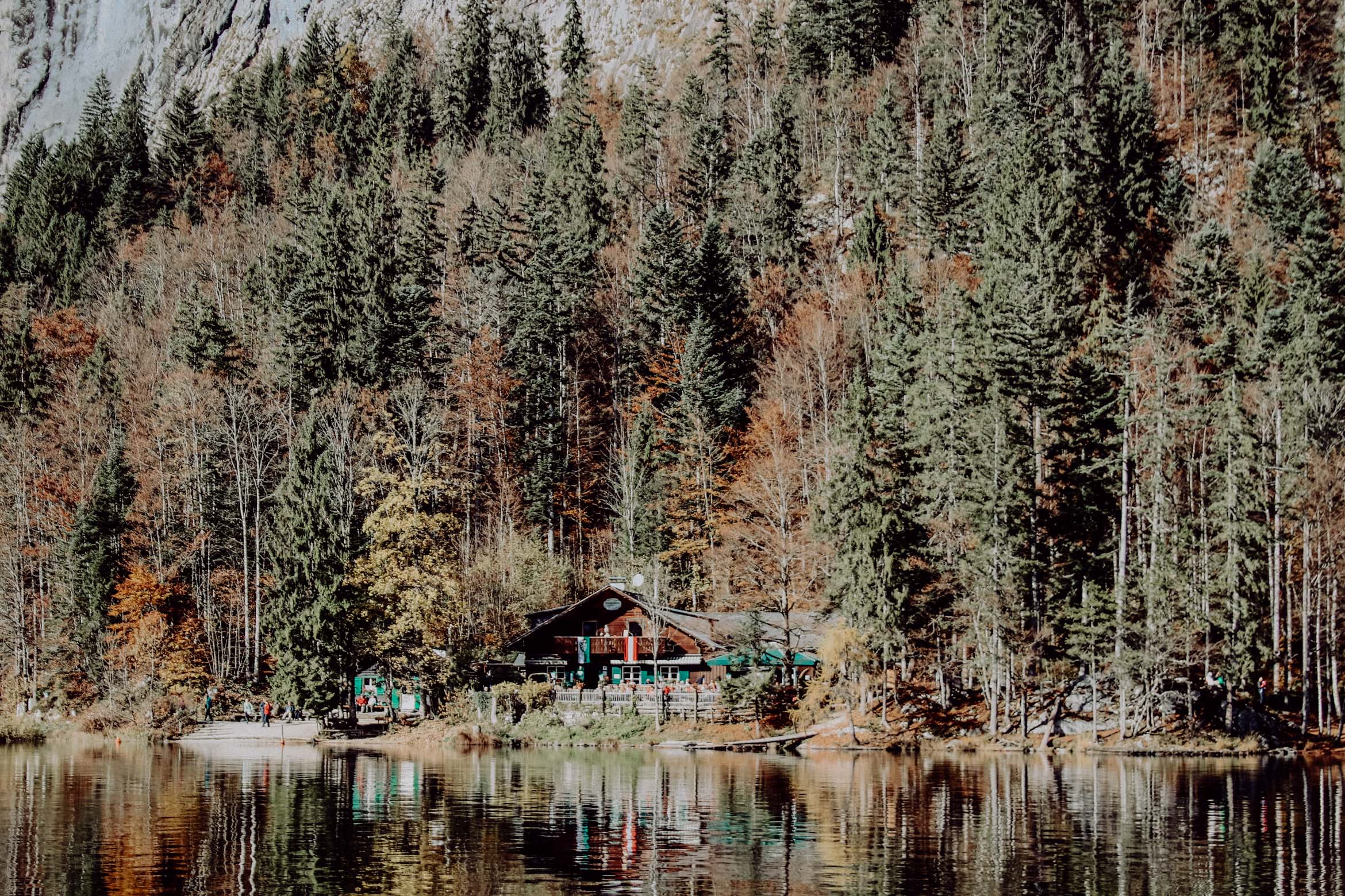 Seehotel Grundlsee 23timezones Fischerhütte Topitzsee