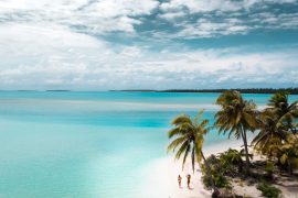 one foot island aitutaki paradise