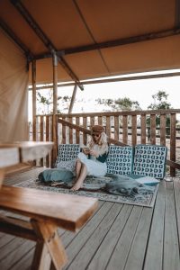 Outdoor Lounge Luxury Glamping