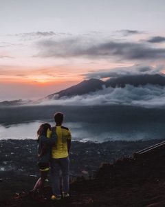 Bali Reise Batur Vulkan Sonnenaufgang