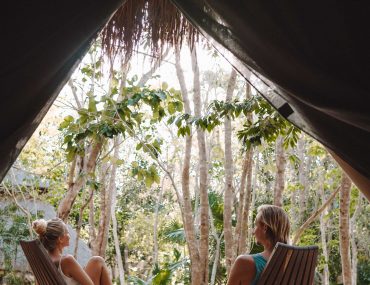 Glamping in Mexico Luxury Zelt
