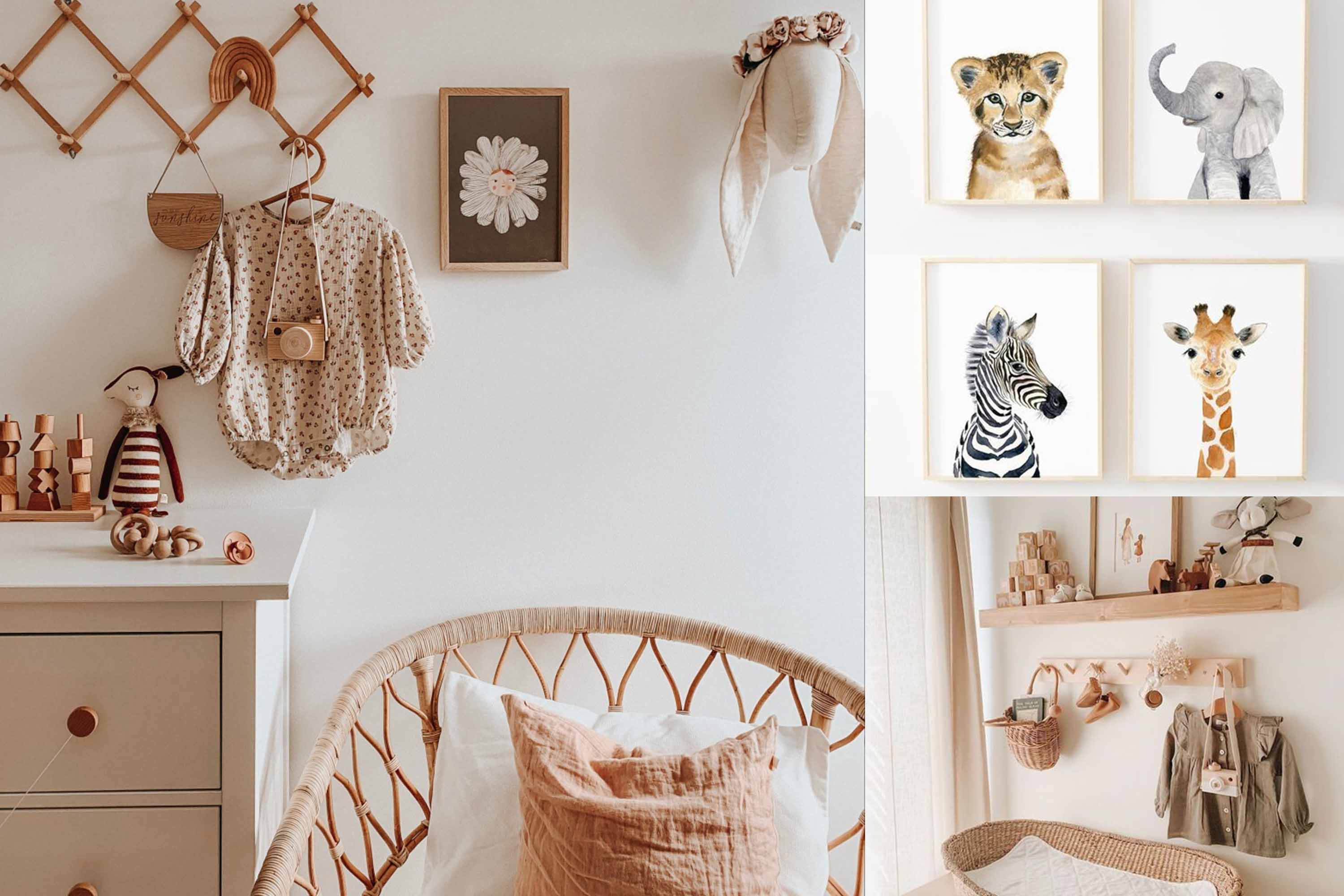 Babyzimmer im BOHO - Unser Moodboard • Lifestlye & Family Blog