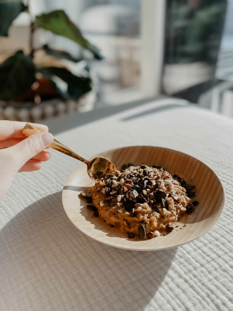 Coffee Chocolate Porridge