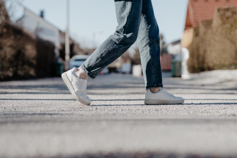 sneaker im Frühling